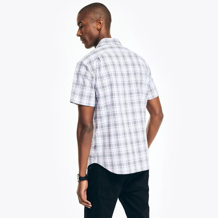 Camisa Nautica Mangas Cortas Cuadros Para Caballeros by Nautica