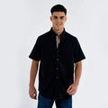 Camisa Nautica Mangas Cortas Lisa Para Caballeros by Nautica