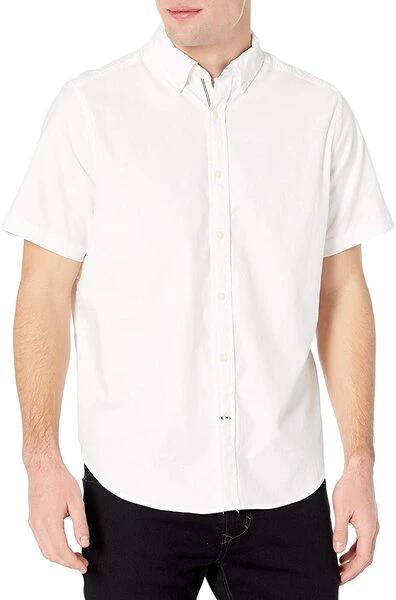 Camisa Nautica Mangas Cortas Lisa Para Caballeros by Nautica
