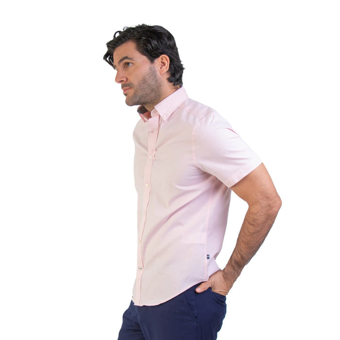 Camisa Nautica Mangas Cortas Lisa Para Caballeros by Nautica