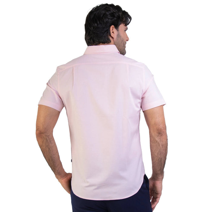 Camisa Nautica Mangas Cortas Lisa Para Caballeros by Nautica