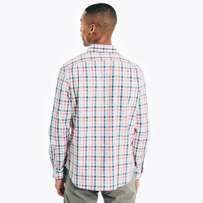 Camisa Nautica Mangas Largas Cuadros Para Caballeros by Nautica