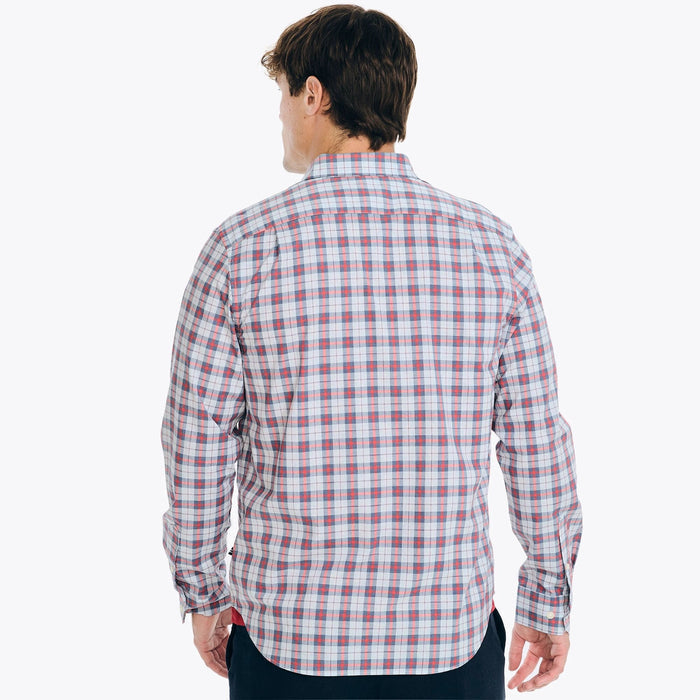 Camisa Nautica Mangas Largas Cuadros Para Caballeros by Nautica