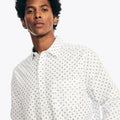 Camisa Nautica Mangas Largas Estampada Para Caballeros by Nautica