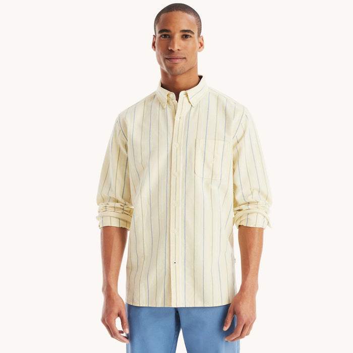 Camisa Nautica Mangas Largas Rayas Para Caballeros by Nautica
