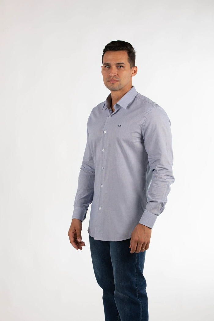 Camisa Oscar De La Renta Mangas Largas Cuadros Para Caballeros by Oscar De La Renta