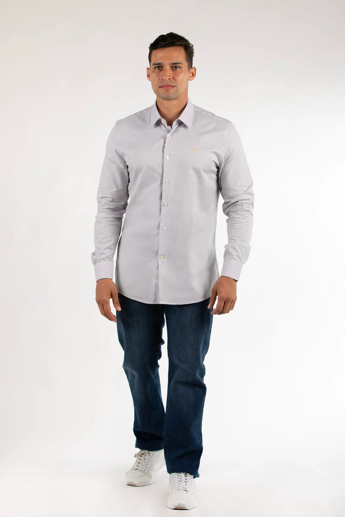 Camisa Oscar De La Renta Mangas Largas Cuadros Para Caballeros by Oscar De La Renta