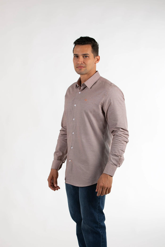 Camisa Oscar De La Renta Mangas Largas Cuadros Para Caballeros by Oscar De La Renta