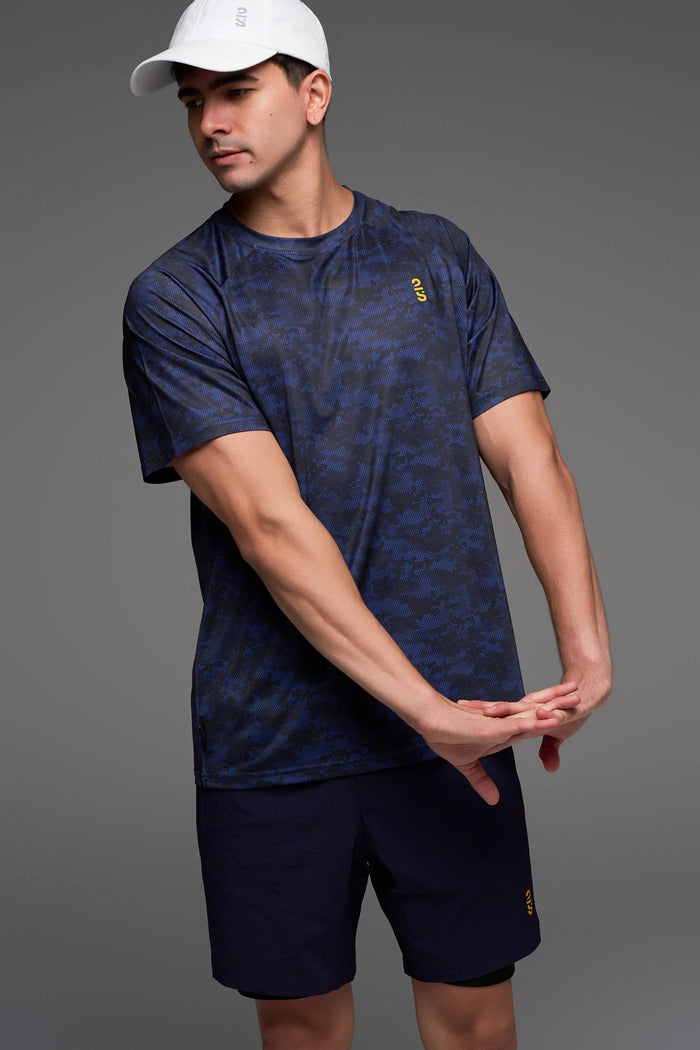 Camiseta 2s Style & Sport Mangas Cortas Deportivo Estampada Para Caballeros by 2s Style & Sport