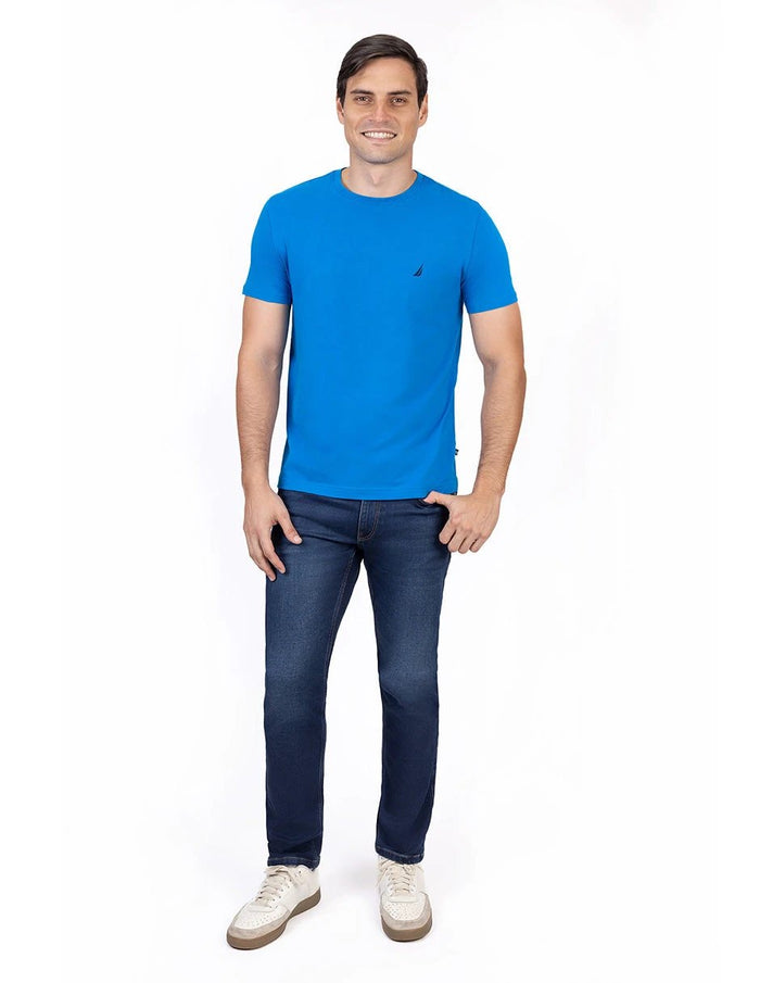 Camiseta Nautica Mangas Cortas Lisa Para Caballeros by Nautica