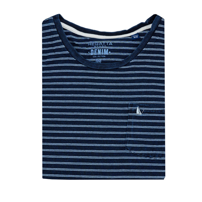 Camiseta Regatta Mangas Cortas Rayas P/ Caballeros by Regatta