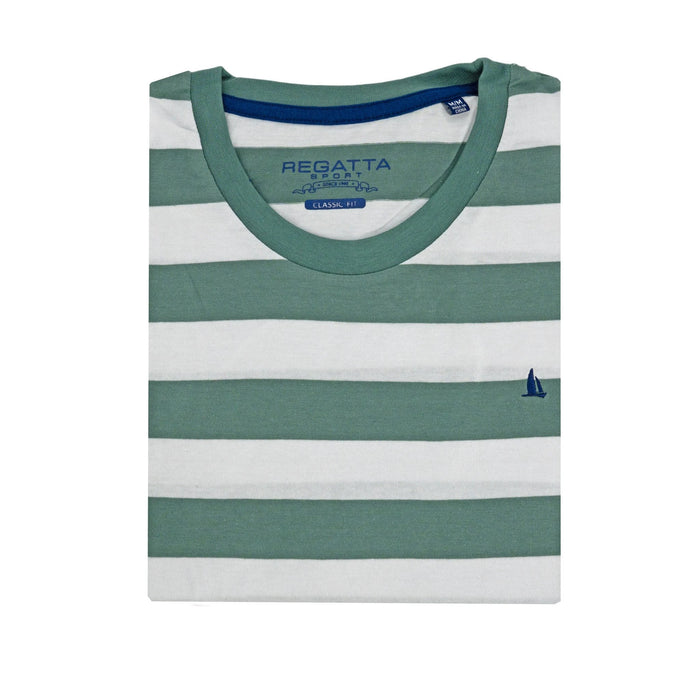 Camiseta Regatta Mangas Cortas Rayas P/ Caballeros by Regatta