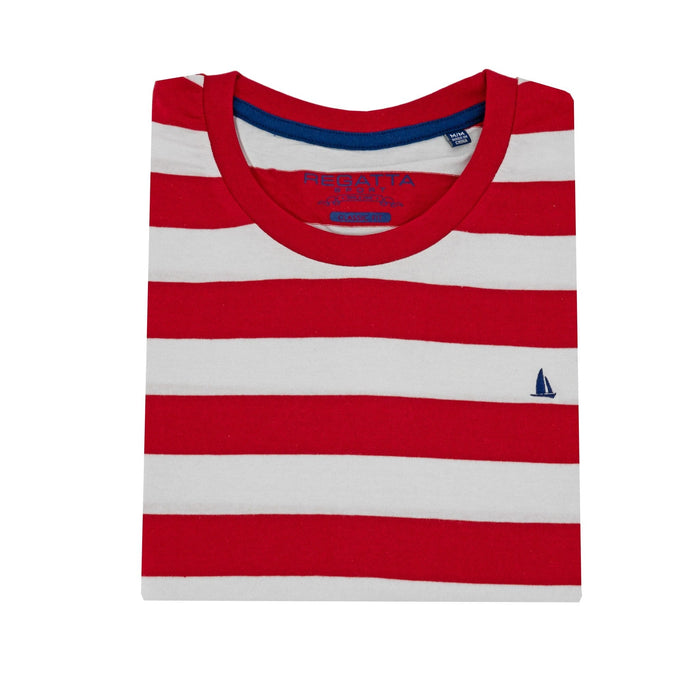 Camiseta Regatta Mangas Cortas Rayas P/ Caballeros by Regatta