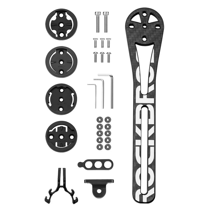 ROCKBROS carbon fiber bike computer mount for garmain bryton giant
#Type_Big Logo