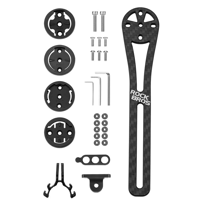 ROCKBROS carbon fiber bike computer mount for garmin bryton giant
#Type_Small Logo