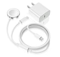 Cargador de Apple Watch, Cargador Rápido USB C 2 en 1