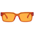 Castor Tangerine Uni-Sex Rectangle Sunglasses | Aire