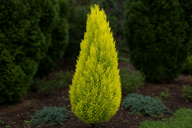 Cedro limón Golden Cone - Cupressus macrocarpa - El Nou Garden