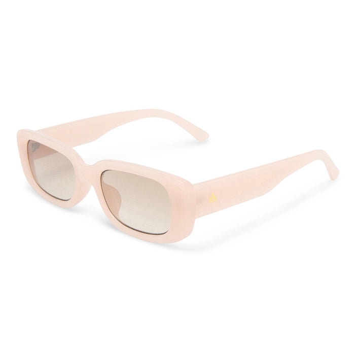 Ceres Blush Female Rectangle Sunglasses | Aire