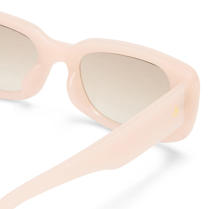 Ceres Blush Female Rectangle Sunglasses | Aire
