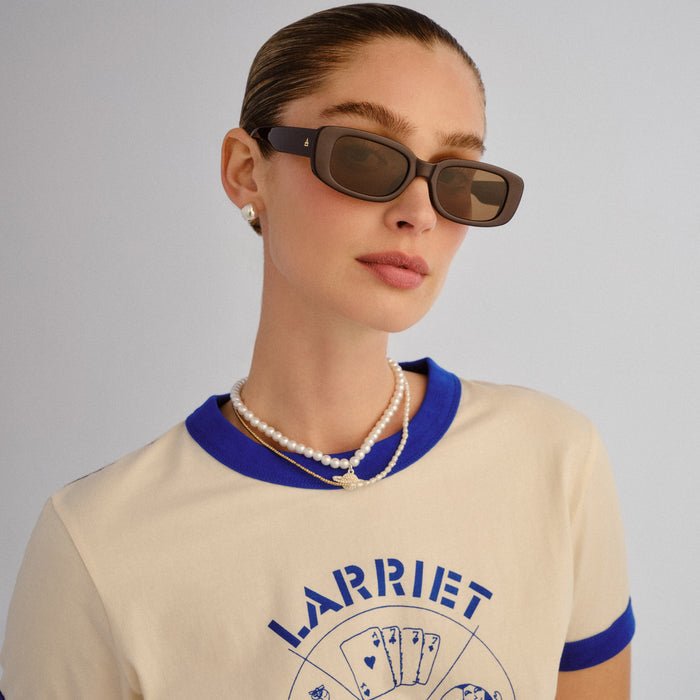 Ceres Chocolate Uni-Sex Rectangle Sunglasses | Aire