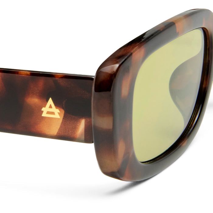 Ceres Dark Tort Uni-Sex Rectangle Sunglasses | Aire