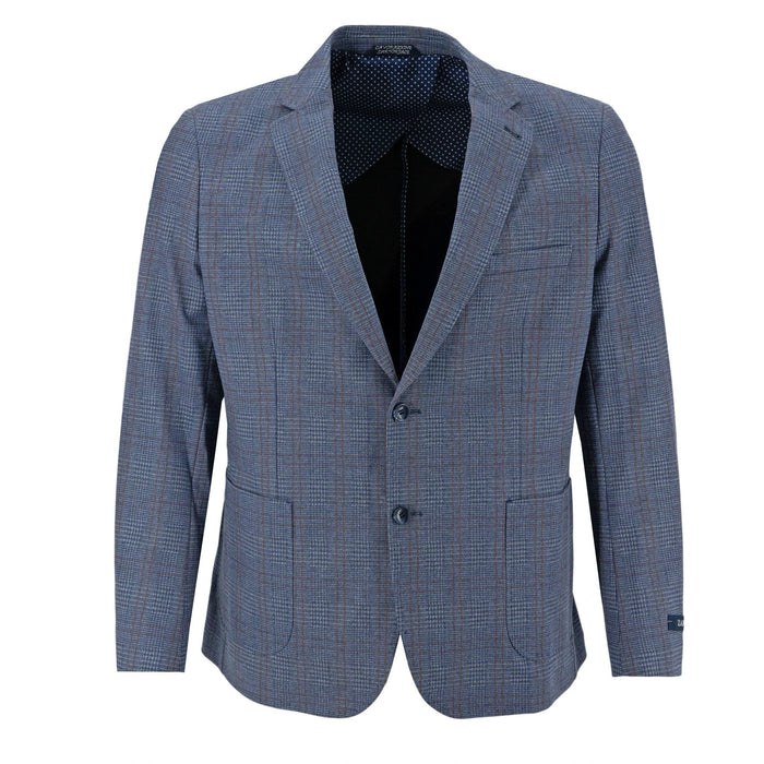 Chaqueta Zanetti 2 Botones Lucas Cuadros Para Caballeros by Zanetti