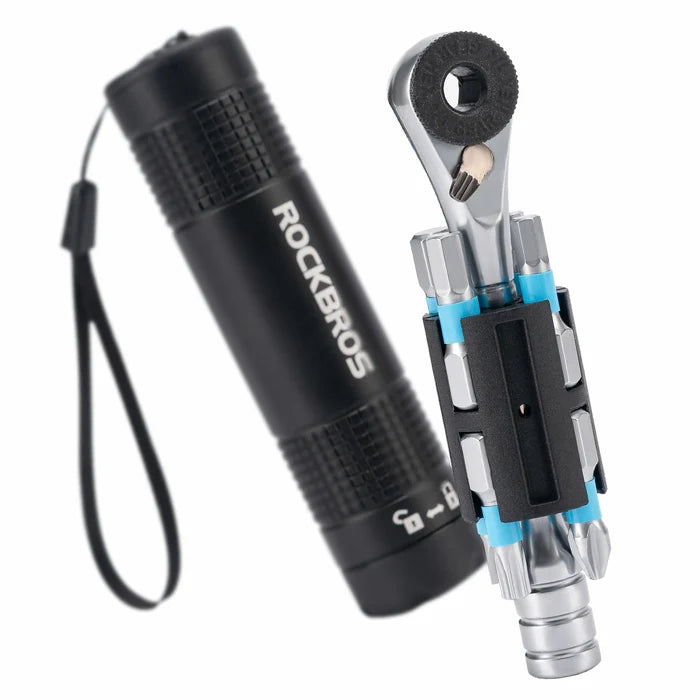 Compact Ratchet Tool Set Lightweight Cycling & Everyday Repair Kit