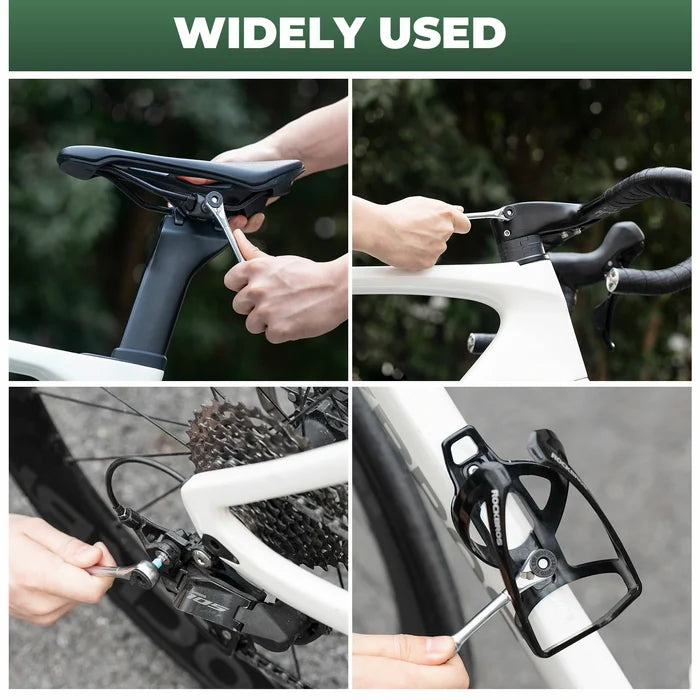 Compact Ratchet Tool Set Lightweight Cycling & Everyday Repair Kit