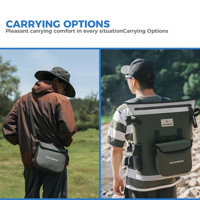 ROCKBROS cooler bag 68H cooling portable large capacity 18L