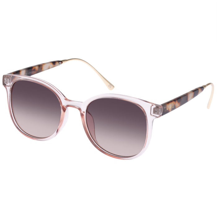Crux Blush Cookie Tort Female Round Sunglasses | Aire