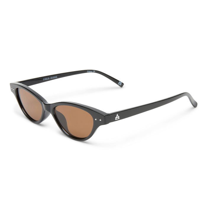 Cybeles Black Female Cat-Eye Sunglasses | Aire