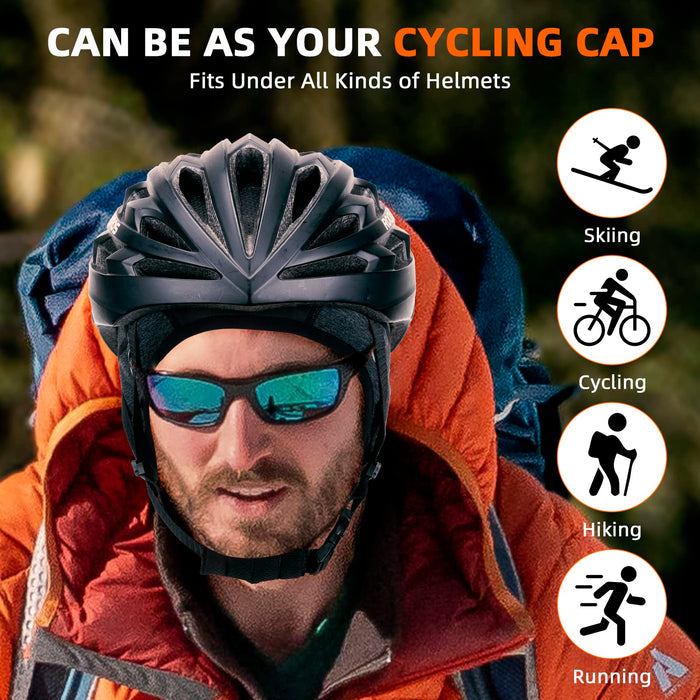 ROCKBROS Cycling Cap Under Helmet with Sunglasses Holes