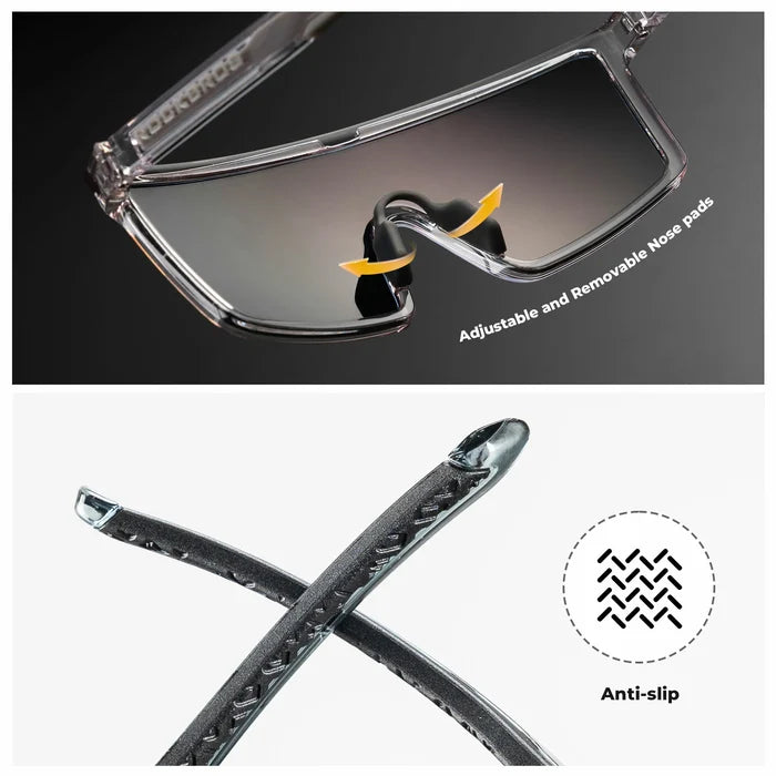 ROCKBROS cycling sunglasses photochromic polarized uv400
#Type_Photochromic Lenses-Clear