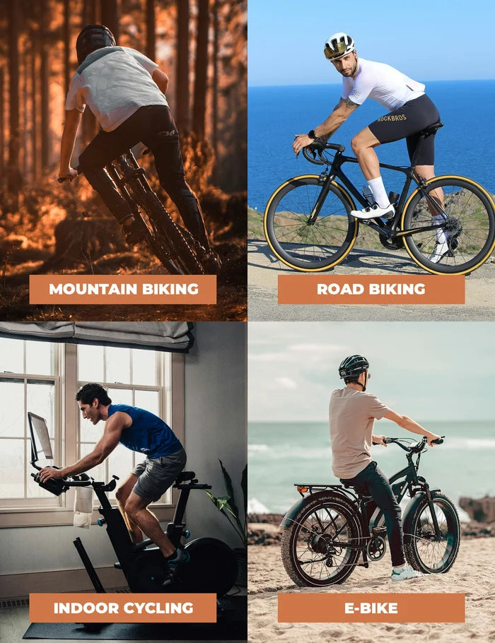 ROCKBROS cycling tights 3d padded for spring autumn