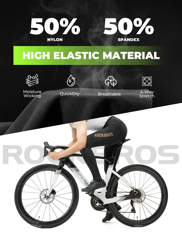ROCKBROS cycling tights breathable dolomiti padded