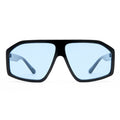 Disgraced Black Uni-Sex Aviator Sunglasses | Aire