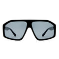 Disgraced Black Uni-Sex Aviator Sunglasses | Aire