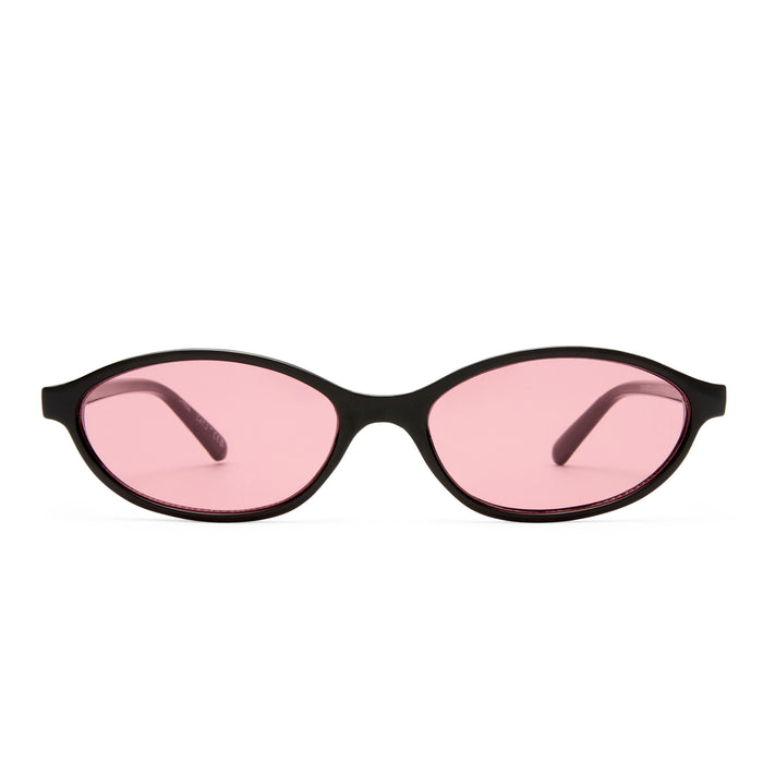 Earthshine Black Female Oval Sunglasses | Aire