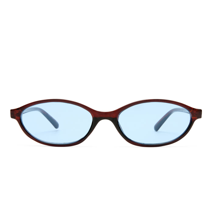 Earthshine Chestnut Female Oval Sunglasses | Aire