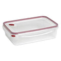 Envase Sterilite 03426604 16tz/3.8l Plastico Rectangular Tapa Clip