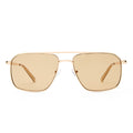 Equator Gold Tan Uni-Sex Aviator Sunglasses | Aire
