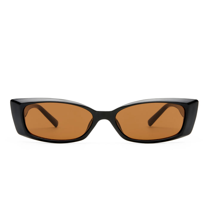 Equinox Black Uni-Sex Cat-Eye Sunglasses | Aire