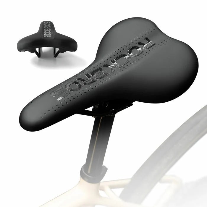 ROCKBROS ergonomic bike saddle soft high-density foam seat