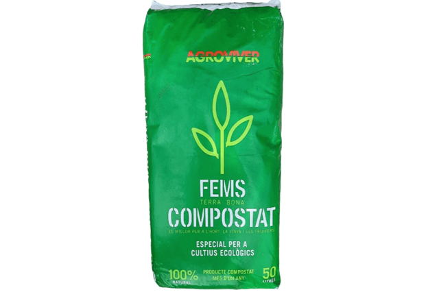 Estiércol compostado - Abono - Agroviver - El Nou Garden