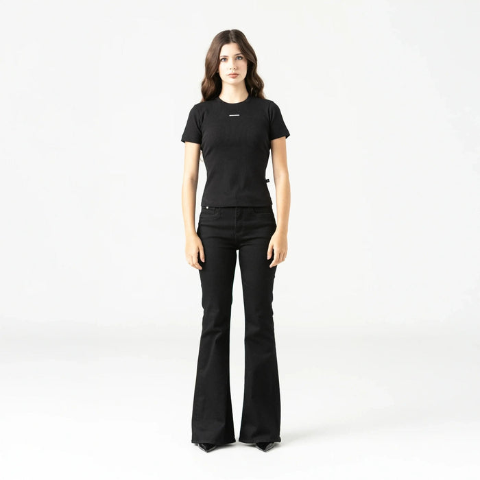 FAIZA T - SHIRT WOMEN BLACK - Monastery | Tienda Oficial Colombia