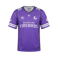 Firebirds 26 Purple Qtr Back Jersey