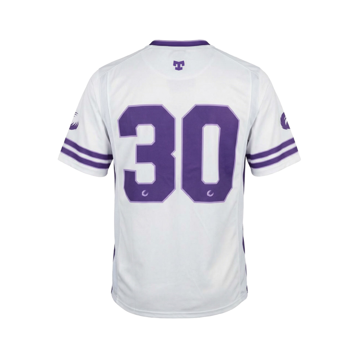 Firebirds 26 Qtr Back Jersey-White