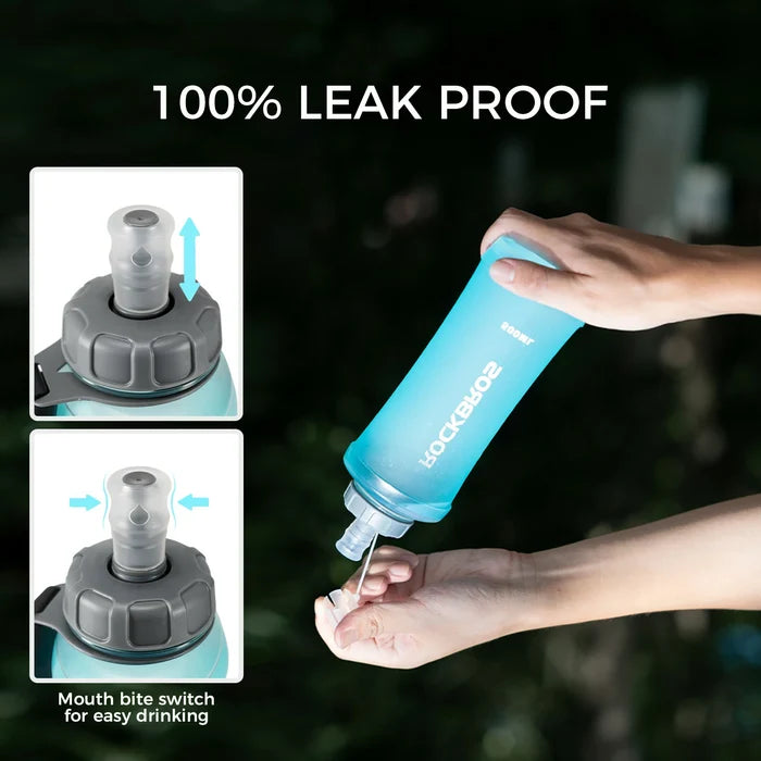 ROCKBROS foldable water bottle cycling bottle 500ml