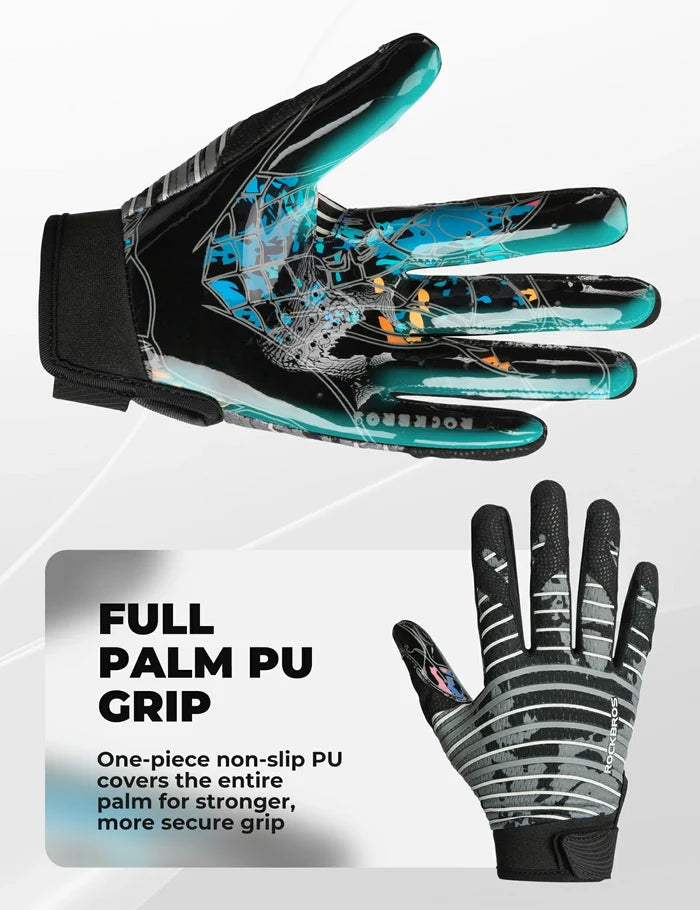 ROCKBROS football goalkeeper gloves breathable for kids teens